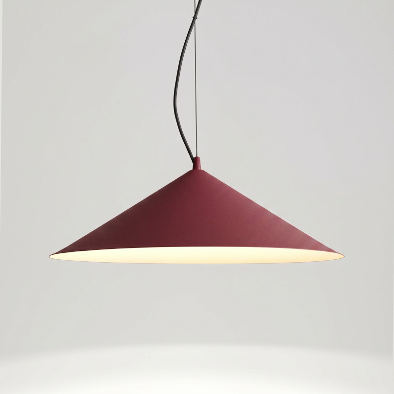 Lampa wisząca FINT burgund LED 4000K Thoro