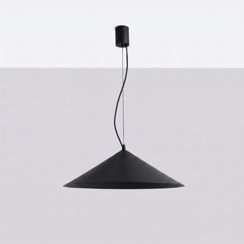 Lampa wisząca FINT czarna LED 4000K Thoro