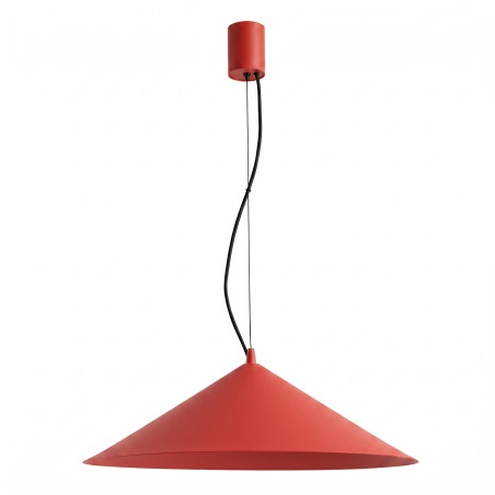 Lampa wisząca FINT czerwona LED 4000K Thoro