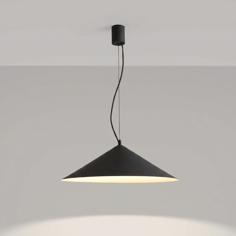Lampa wisząca FINT czarna LED 4000K Thoro