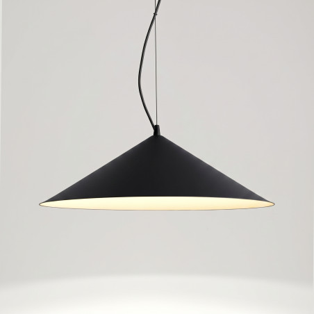 Lampa wisząca FINT czarna LED 4000K Thoro