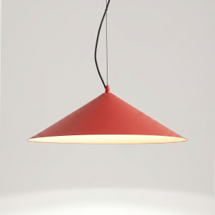 Lampa wisząca FINT czerwona LED 4000K Thoro
