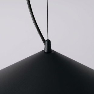 Lampa wisząca FINT czarna LED 4000K Thoro