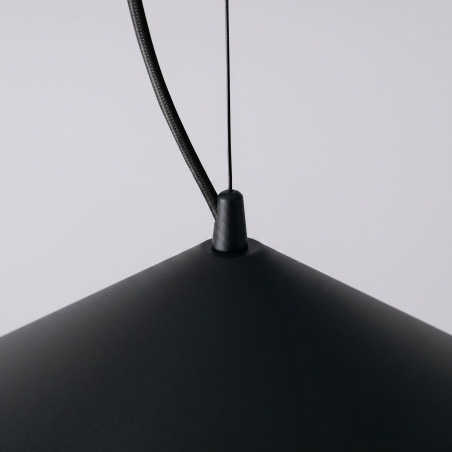 Lampa wisząca FINT czarna LED 4000K Thoro