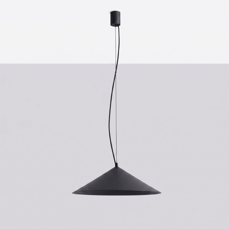 Lampa wisząca FINT czarna LED 4000K Thoro