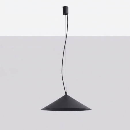 Lampa wisząca FINT czarna LED 4000K Thoro