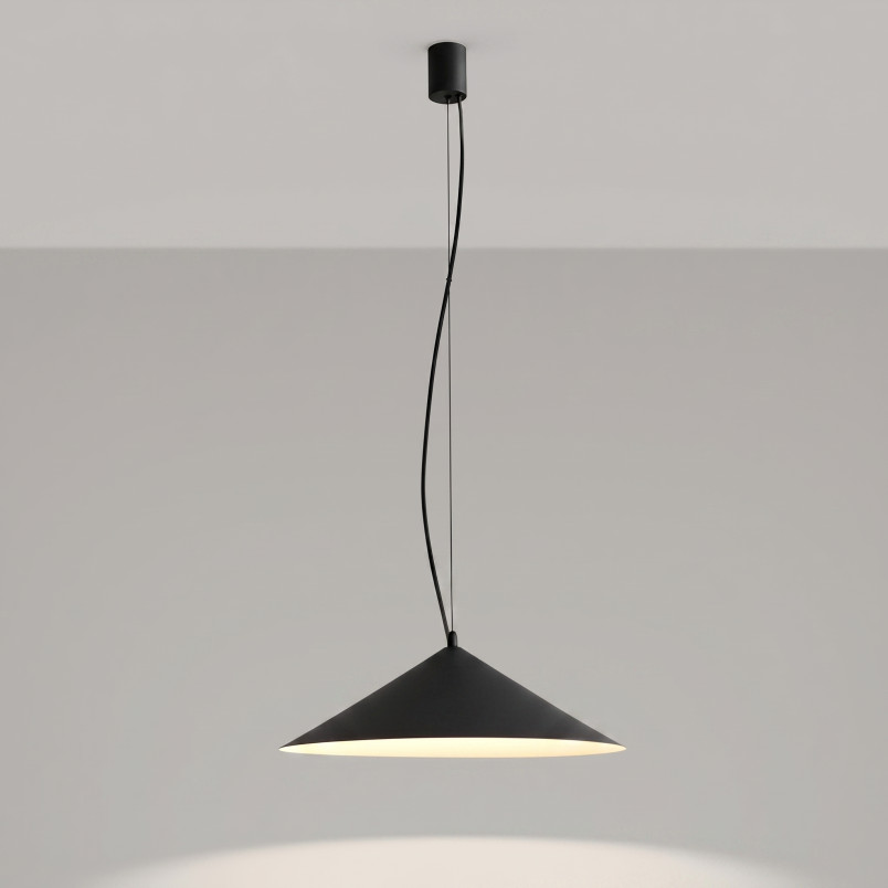 Lampa wisząca FINT czarna LED 4000K Thoro