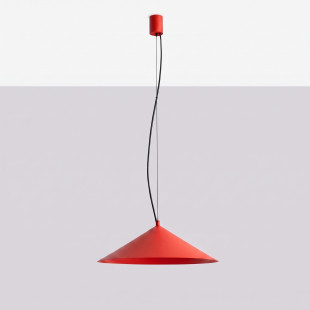 Lampa wisząca FINT czerwona LED 4000K Thoro