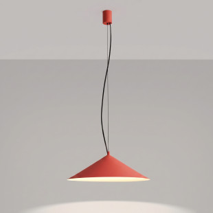 Lampa wisząca FINT czerwona LED 4000K Thoro