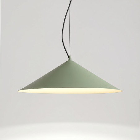 Lampa wisząca FINT zielona oliwka LED 4000K Thoro