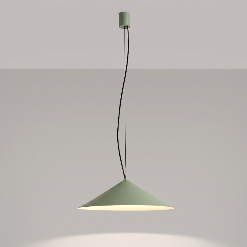 Lampa wisząca FINT zielona oliwka LED 4000K Thoro