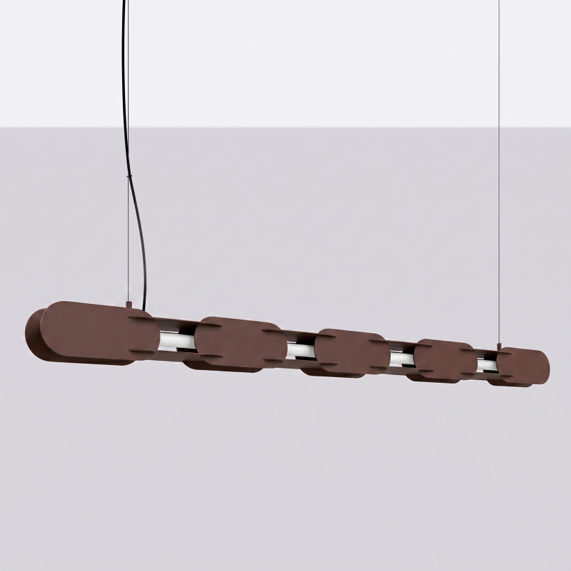 Lampa wisząca CHAIN 158 brązowa LED 3000K Thoro