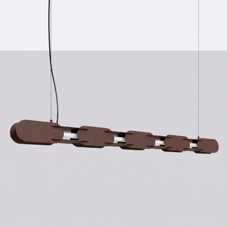 Lampa wisząca CHAIN 158 brązowa LED 3000K Thoro