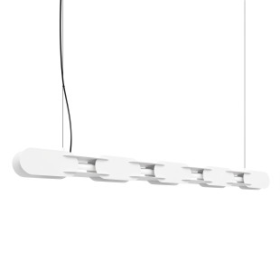 Lampa wisząca CHAIN 158 biała LED 3000K Thoro