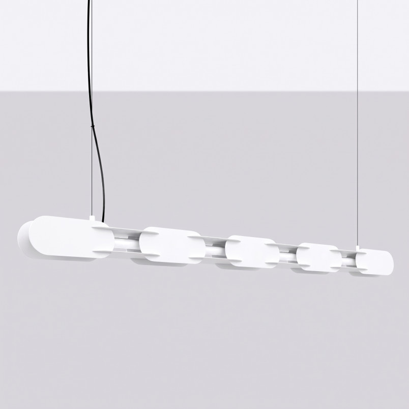 Lampa wisząca CHAIN 158 biała LED 3000K Thoro