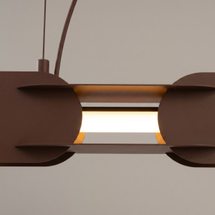 Lampa wisząca CHAIN 158 brązowa LED 3000K Thoro