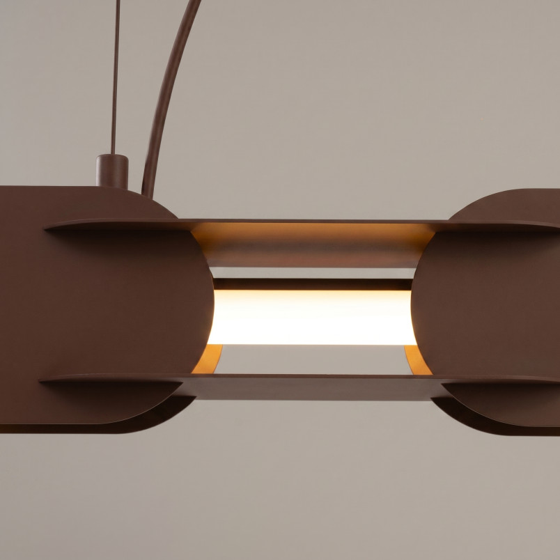 Lampa wisząca CHAIN 158 brązowa LED 3000K Thoro