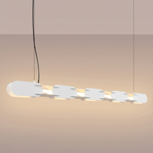 Lampa wisząca CHAIN 158 biała LED 3000K Thoro