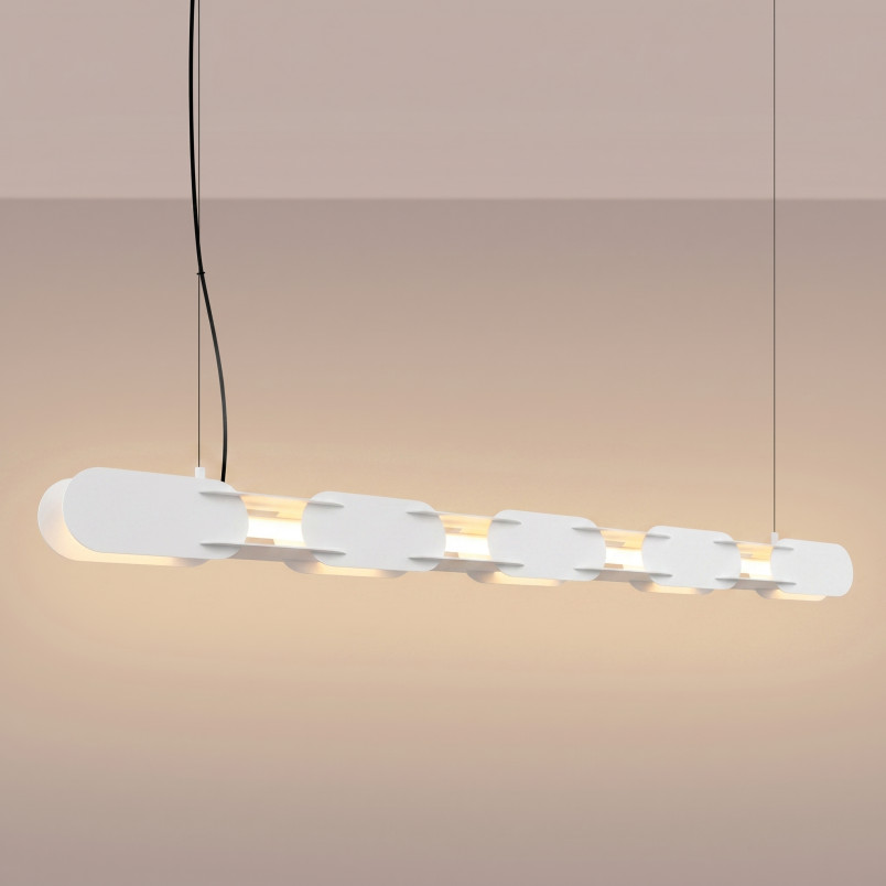 Lampa wisząca CHAIN 158 biała LED 3000K Thoro