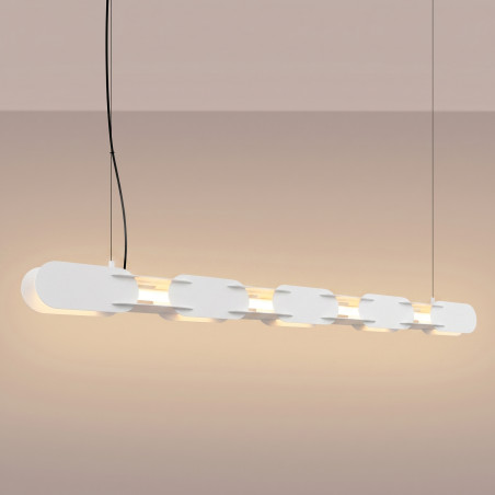 Lampa wisząca CHAIN 158 biała LED 3000K Thoro