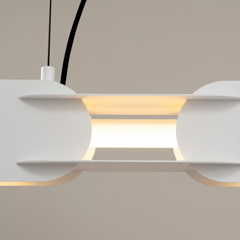 Lampa wisząca CHAIN 158 biała LED 3000K Thoro