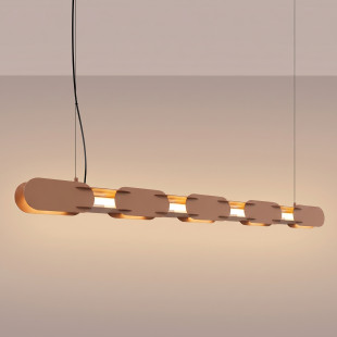 Lampa wisząca CHAIN 158 mocca LED 3000K Thoro