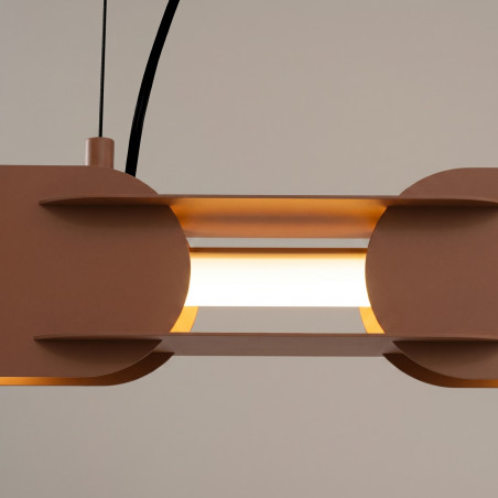 Lampa wisząca CHAIN 158 mocca LED 3000K Thoro