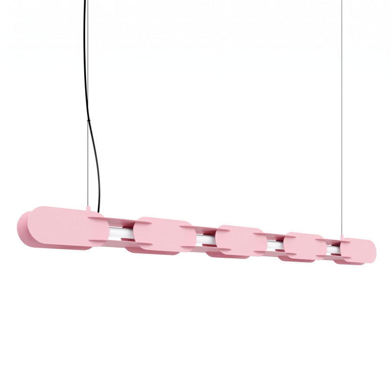 Lampa wisząca CHAIN 158 różowa LED 3000K Thoro