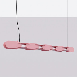 Lampa wisząca CHAIN 158 różowa LED 3000K Thoro