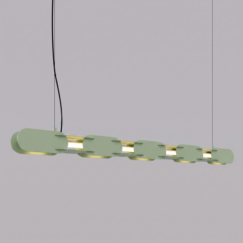 Lampa wisząca CHAIN 158 szałwiowa LED 3000K Thoro