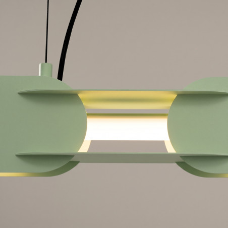 Lampa wisząca CHAIN 158 szałwiowa LED 3000K Thoro