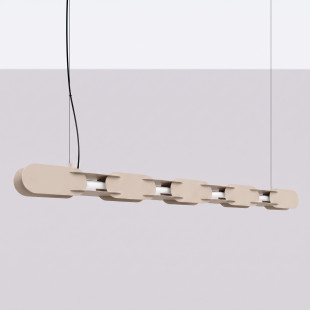 Lampa wisząca CHAIN 158 taupe LED 3000K Thoro