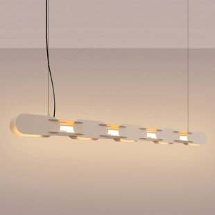Lampa wisząca CHAIN 158 taupe LED 3000K Thoro