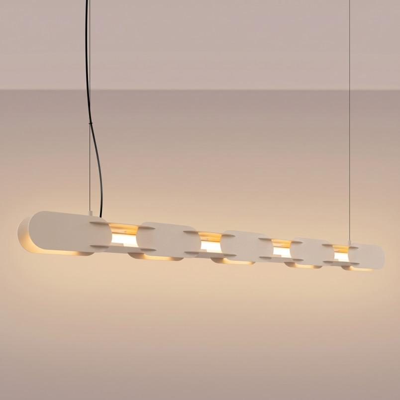 Lampa wisząca CHAIN 158 taupe LED 3000K Thoro