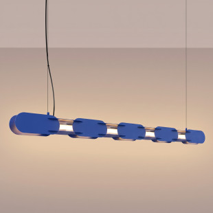 Lampa wisząca CHAIN 158 ultramaryna LED 3000K Thoro