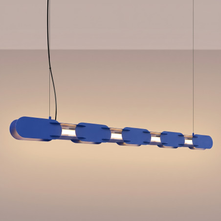 Lampa wisząca CHAIN 158 ultramaryna LED 3000K Thoro