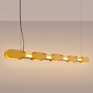 Lampa wisząca CHAIN 158 żółta LED 3000K Thoro