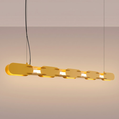 Lampa wisząca CHAIN 158 żółta LED 3000K Thoro