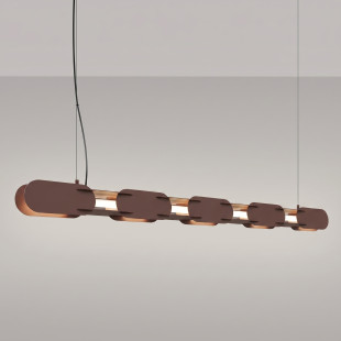 Lampa wisząca CHAIN 158 brązowa LED 4000K Thoro