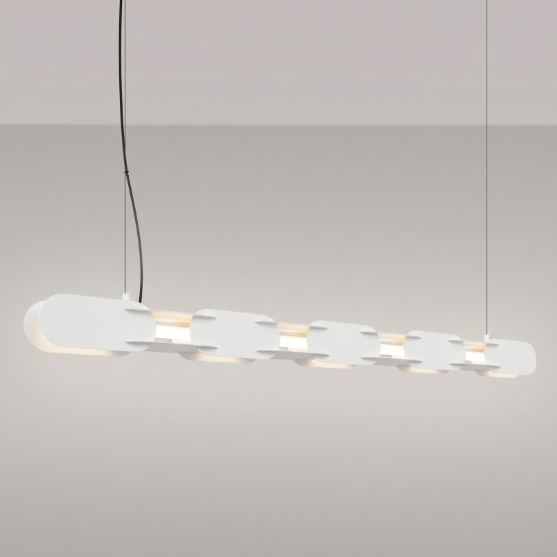 Lampa wisząca CHAIN 158 biała LED 4000K Thoro