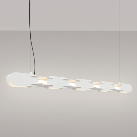 Lampa wisząca CHAIN 158 biała LED 4000K Thoro
