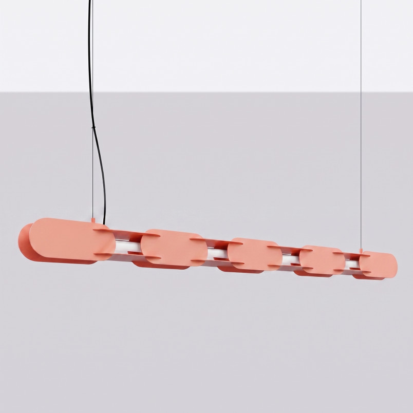 Lampa wisząca CHAIN 158 brzoskwiniowa LED 4000K Thoro