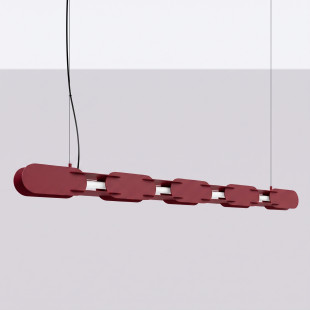Lampa wisząca CHAIN 158 burgund LED 4000K Thoro