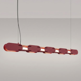 Lampa wisząca CHAIN 158 burgund LED 4000K Thoro