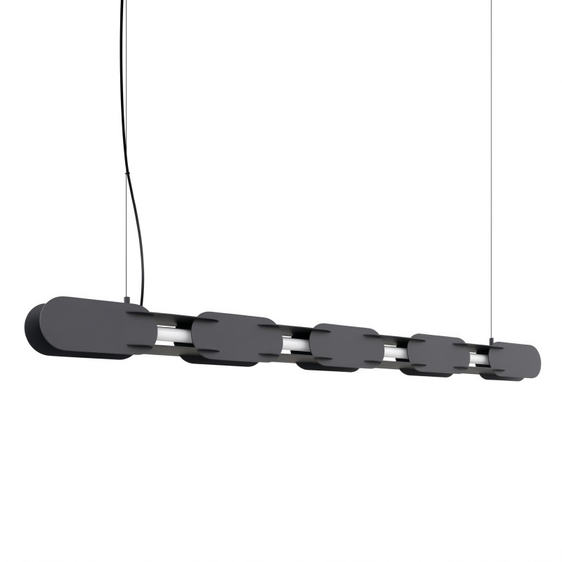 Lampa wisząca CHAIN 158 czarna LED 4000K Thoro