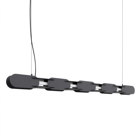 Lampa wisząca CHAIN 158 czarna LED 4000K Thoro