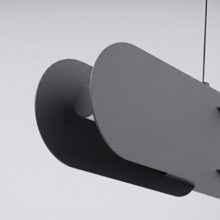 Lampa wisząca CHAIN 158 czarna LED 4000K Thoro