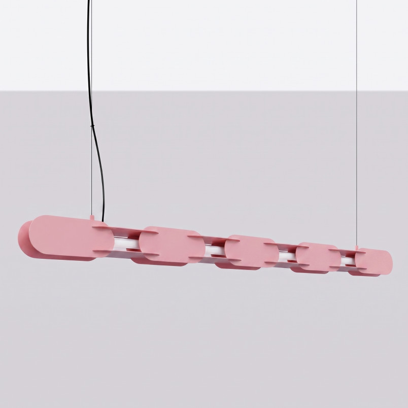 Lampa wisząca CHAIN 158 różowa LED 4000K Thoro