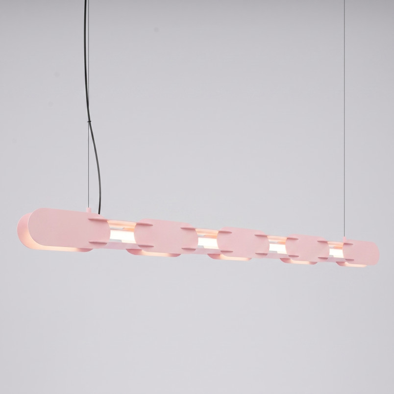 Lampa wisząca CHAIN 158 różowa LED 4000K Thoro