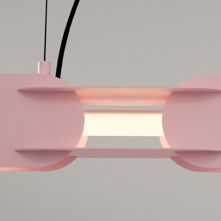 Lampa wisząca CHAIN 158 różowa LED 4000K Thoro